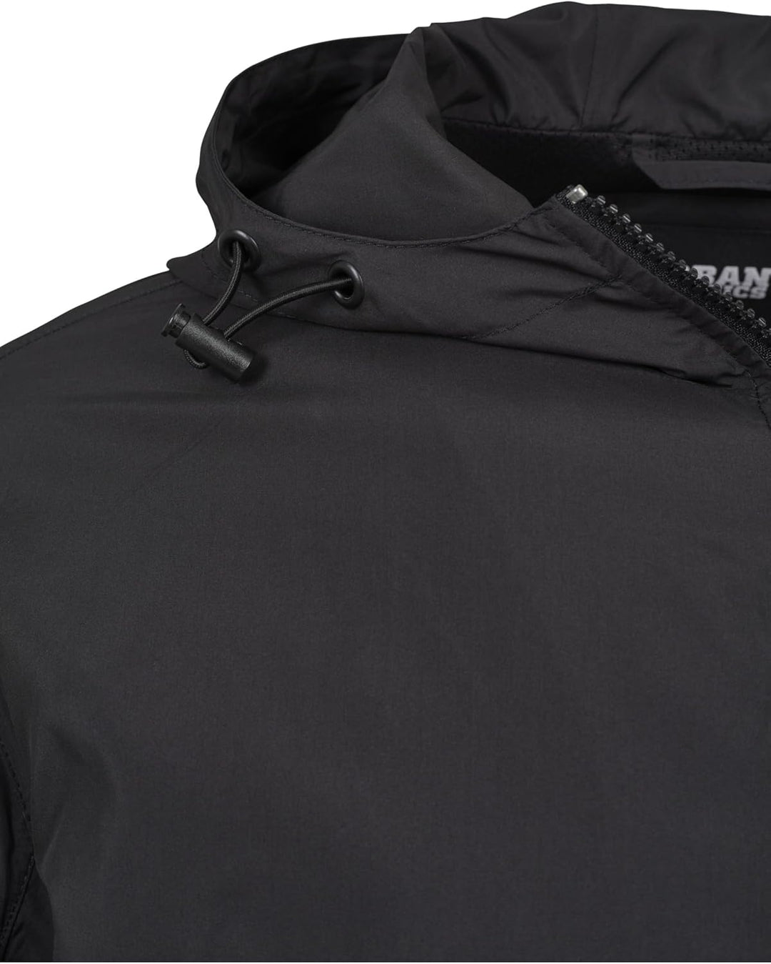 Urban Classics Herren Basic Pull Over Jacket S Schwarz, S Schwarz
