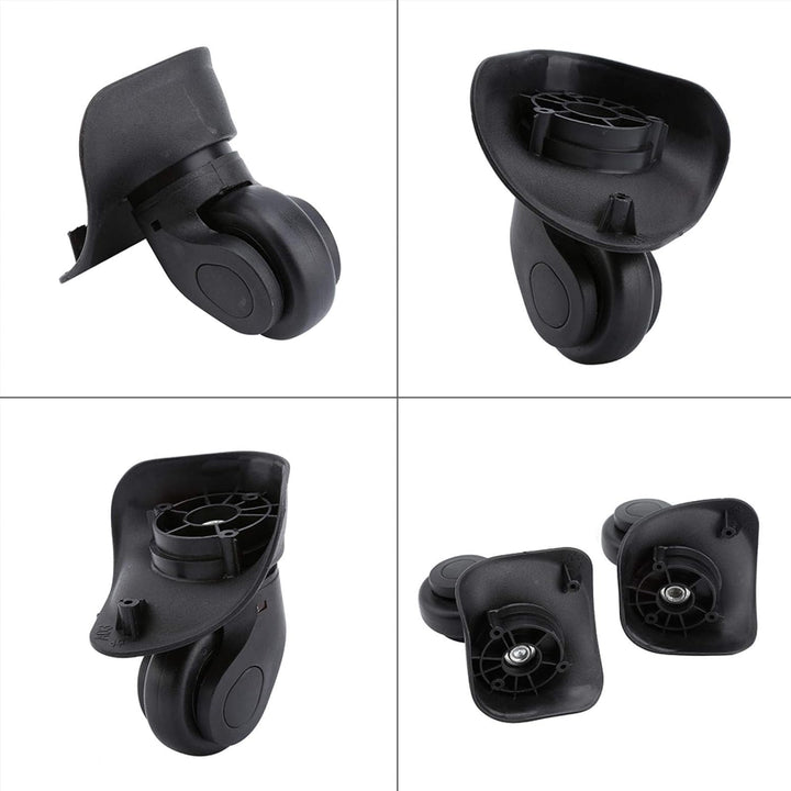 Kofferrad, Kugellager, Universalrad, Schwarz, 2 Stück, Ersatzrad für Reisekoffer, Koffer, Verwendung