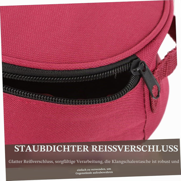 Supvox Tragetasche Für Klangschalen Mit Reissverschluss – Leichte Und Robuste Aufbewahrungstasche Fü