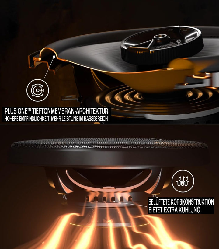 JBL Club 64SQ Gen 3-165mm Auto Lautsprecher Set von Harman Kardon in High-End Sound Qualität für das