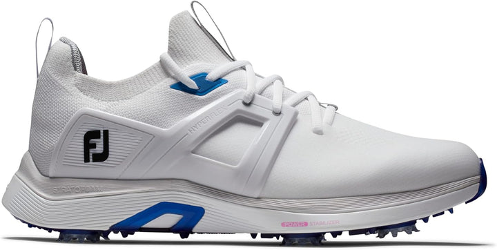 Footjoy Herren Hyperflex Golfschuhe 43 EU White Blue Pink, 43 EU White Blue Pink