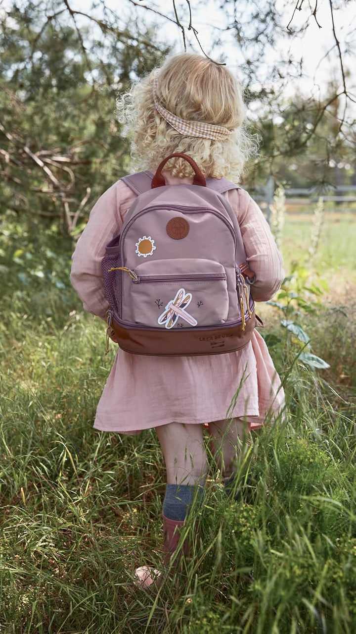 LÄSSIG Kinderrucksack mit Brustgurt Kindergartentasche Kindergartenrucksack 27 cm, 4,5 Liter oben, 1
