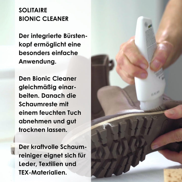 Eco Care Set– Schuhpflegeset mit natürlichen Inhaltsstoffen inkl. tiefenwirksamer Schuhreiniger, rei