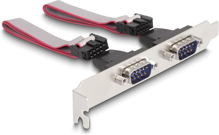 DeLOCK Mini PCIe Karte Full Size zu 2 x Seriell RS-232 D-Sub 9 Pin