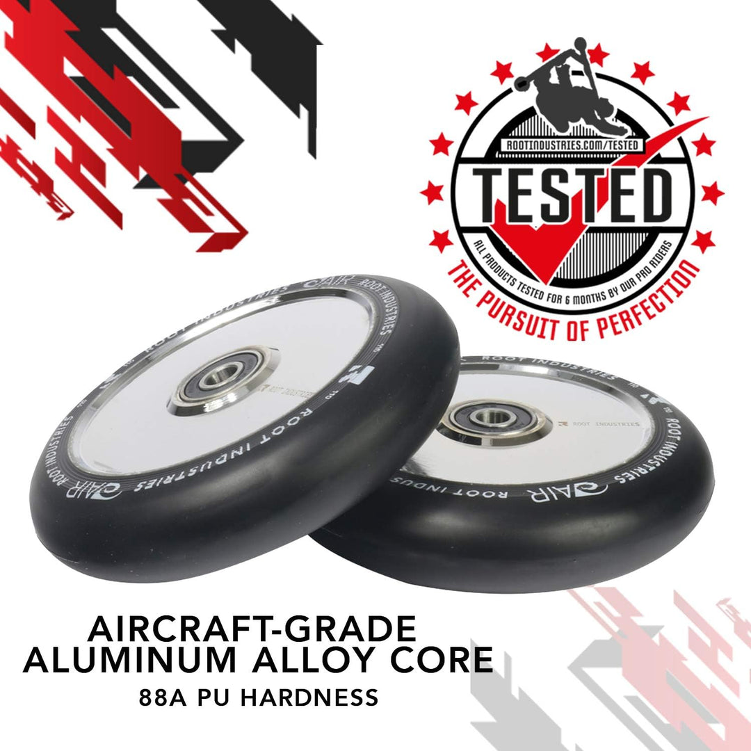 Root Industries 120 Mm Air Wheels Räder 110mm Mirror, 110mm Mirror