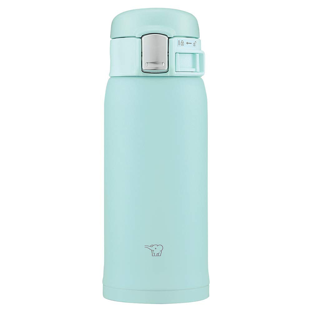 Zojirushi SM-SF36-AM Wasserflasche, Direkttrinken, One-Touch-Öffnung, Edelstahlbecher, 12 fl oz (360