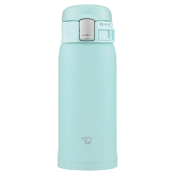 Zojirushi SM-SF36-AM Wasserflasche, Direkttrinken, One-Touch-Öffnung, Edelstahlbecher, 12 fl oz (360
