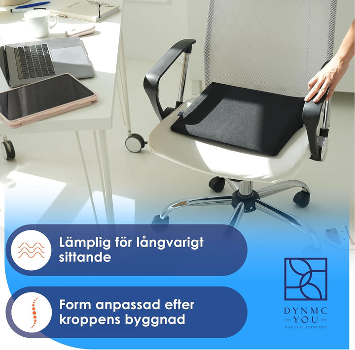 DYNMC you Keilkissen Stuhl - Test SEHR GUT - Sitzkissen Stuhl - Mit Physiotherapeuten Entwickelt - E