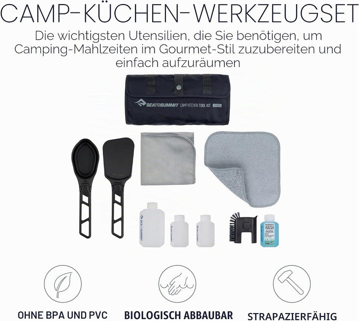 Sea to Summit Camp Kitchen Tool Kit 10 Piece Set