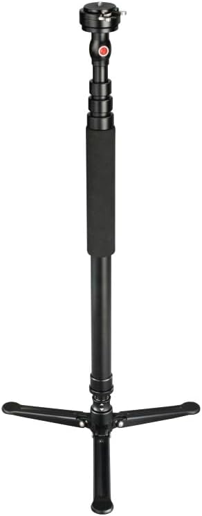 Hama Einbeinstativ Smooth, 155 Click, mit Spinnenhalter