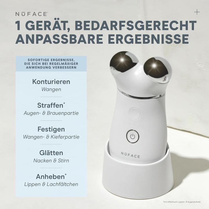 NuFACE TRINITY+ Effective Lip & Eye Attachment Trinity+ Wirksames Lippen- und Augenzubehör, Trinity+