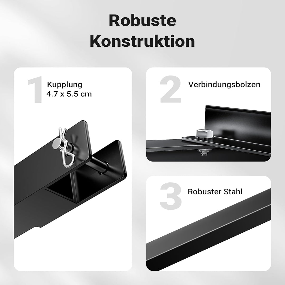 Wiltec Schleppegge 217 x 106 cm, Wiesenegge für Rasentraktor, ATV und UTV, Wiesenschleppe zur Bodenb