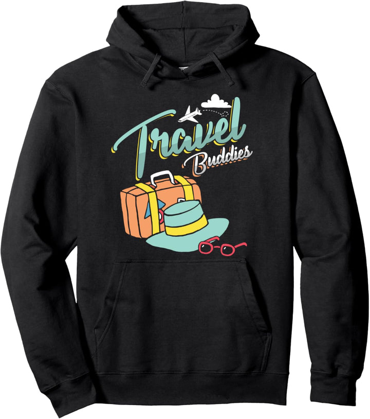 Reisekameraden Sommer Fluchturlaub Urlaub Reisende Reisende Pullover Hoodie