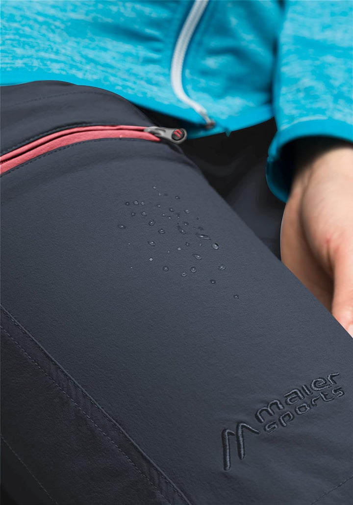 Maier Sports Damen Wanderhose Lulaka, Lange Outdoor-Hose, Trekkinghose