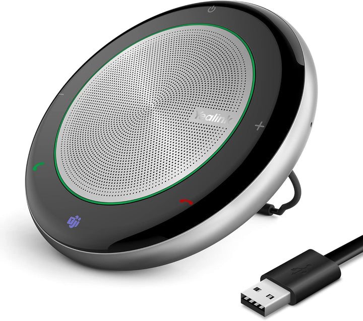 Yealink CP700 Bluetooth KonferenzLautsprecher mit Mikrofon Teams Zertifiziert, tragbare USB-A Konfer
