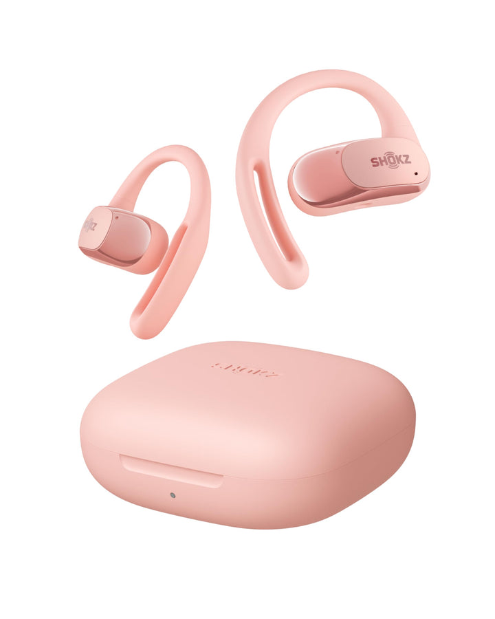 SHOKZ OpenFit Air Open-Ear-Kopfhörer, True Wireless Bluetooth-Ohrhörer mit Mikrofon, Ohrhörer mit Ai