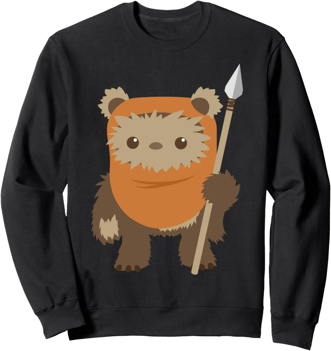 Star Wars Ewok Cute Cartoon Portrait Sweatshirt