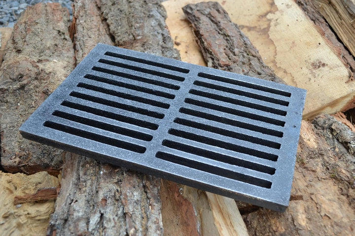 SEZAM 30 x 20 cm (29,7x19,8cm) Gussrost Ofenrost Ascherost Gussrost verschiedene Durchmesser, Kaminr