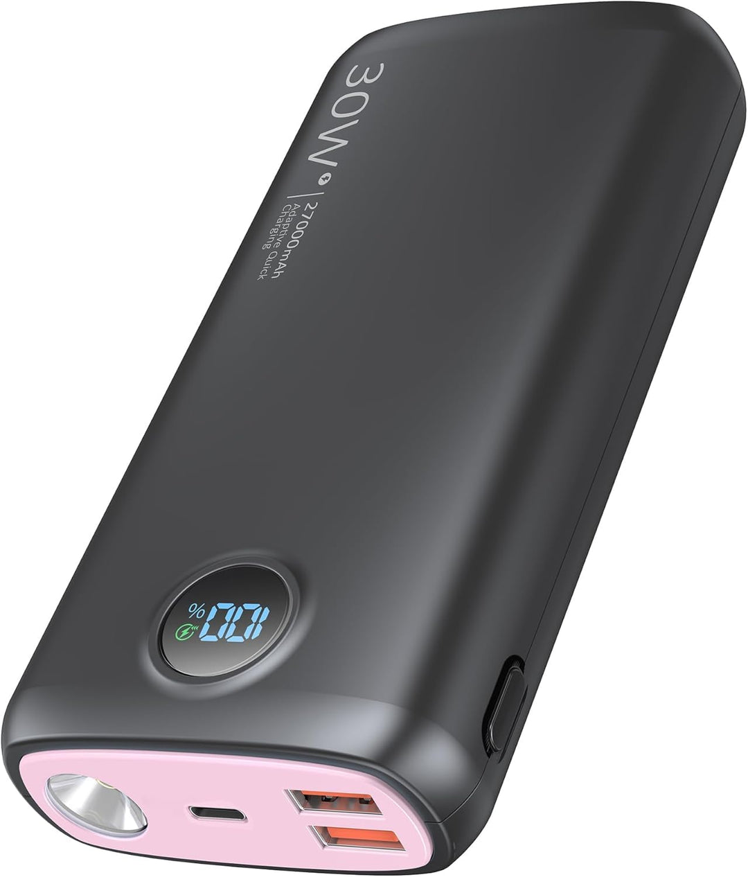 Power Bank 27000mAh 30W Powerbank Schnellladefunktion PD3.0 QC4.0 Externe Handyakkus USB C Externer