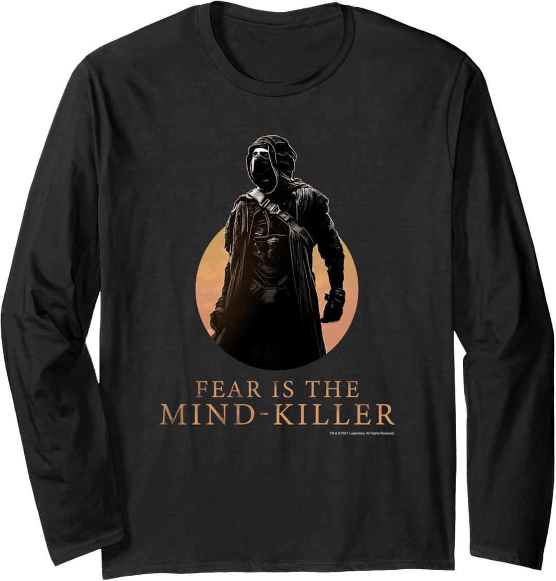 Dune (2021) – Fear is the Mind Killer – Paul Stillsuit Langarmshirt