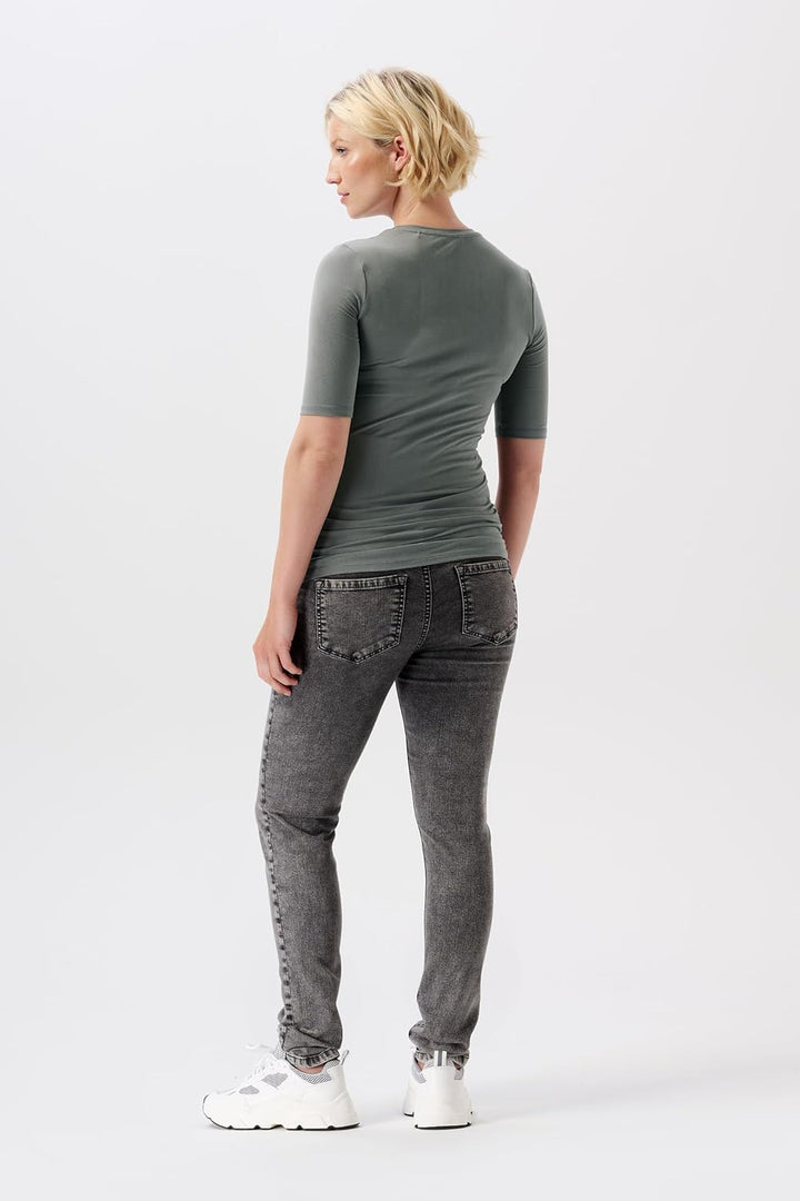 Noppies Damen Avi Skinny Fit OTB Jeans 26 Grey Denim - P328, 26 Grey Denim - P328