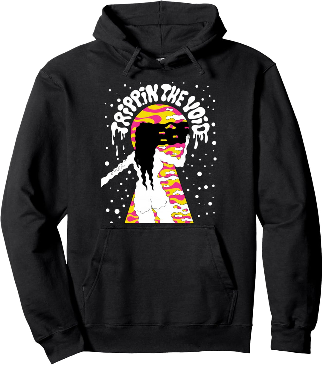Psychedelic Abstract Art Hippie Trippy Lsd Nackt Geschenk Pullover Hoodie