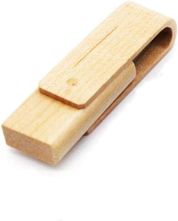 Anloter USB-Sticks aus Holz, 5 Stück, Walnussholz, Daumenlaufwerke, High Speed 2.0 für Daten-Speiche