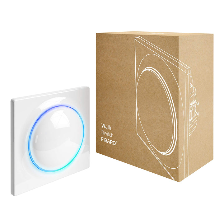 FIBARO Walli Switch / Z-Wave Plus Unterputz Relaisschalter, Drahtloser Ein-Aus-Auslöser, FGWDSEU-221