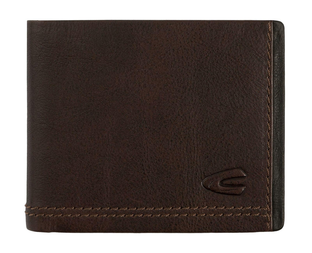 camel active bags Osaka Herren Geldbörse RFID Mittelgross Querformat Leder Braun 11 x 2 x 8,5 Brown,