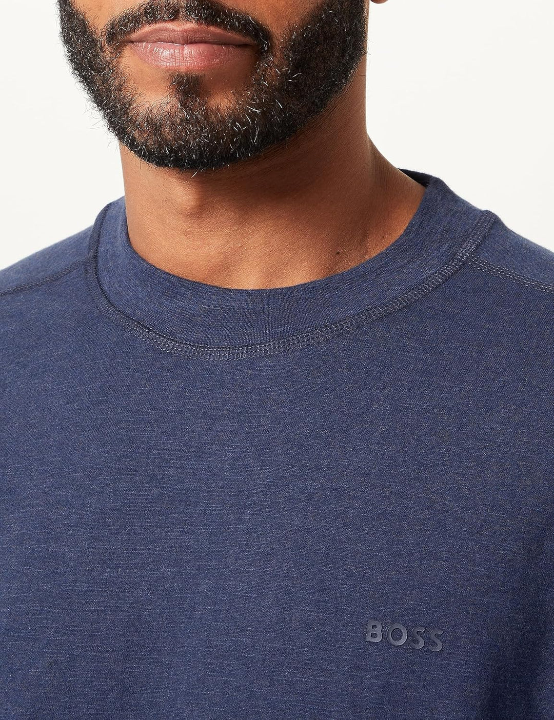 BOSS Herren Teglitchstitch L Dark Blue404, L Dark Blue404