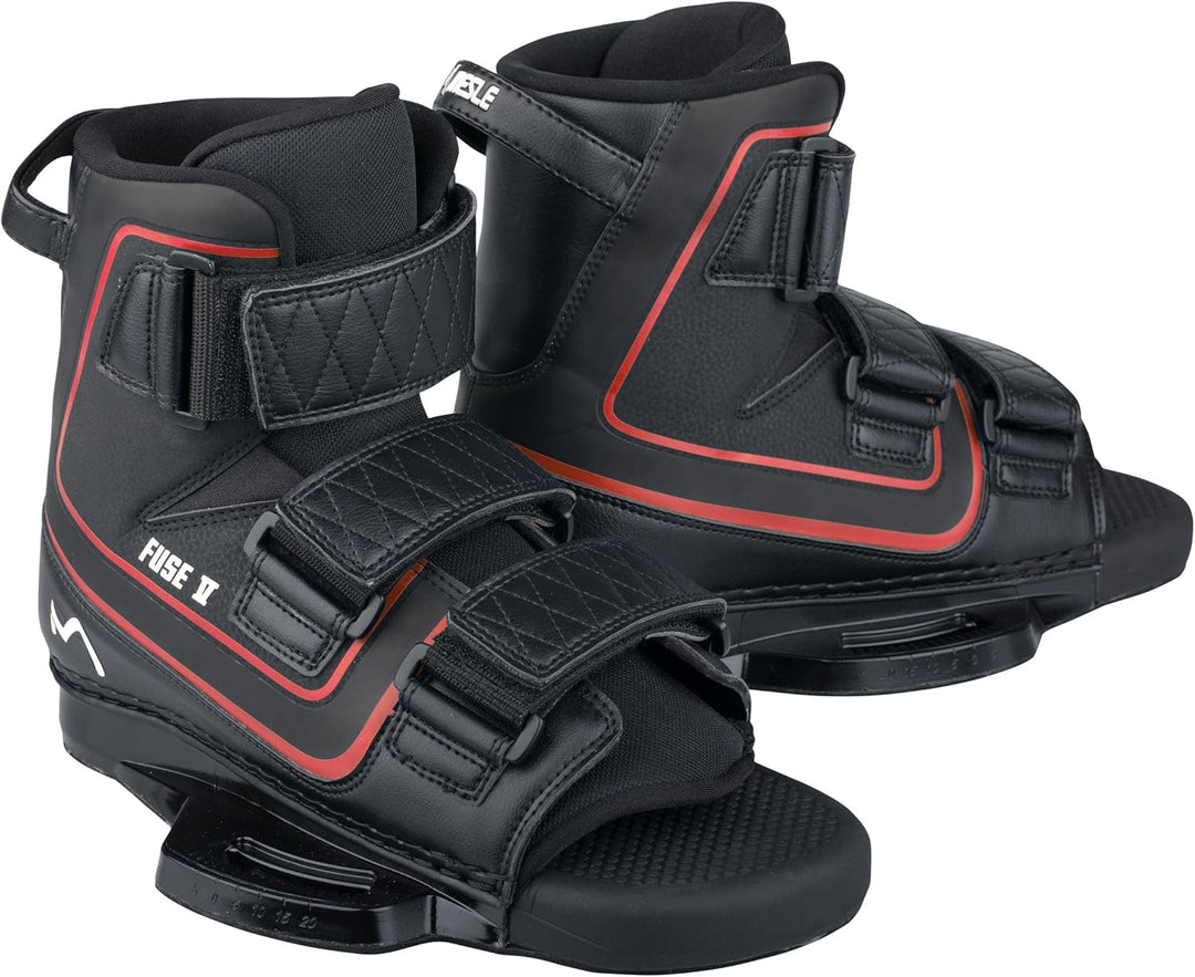 Mesle Wakeboard Paket PSX II mit Fuse Bindung, Seilbahn Pro Flex Board für Obstacle 141.0 Zentimeter