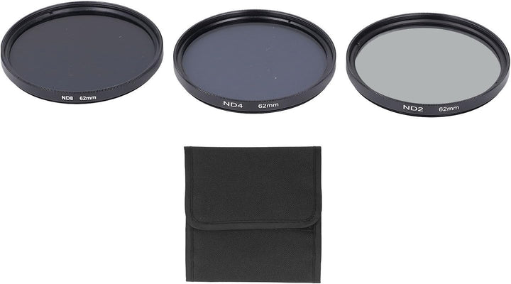 3 Stück ND2 ND4 ND8 Objektiv Filter, HD-Filter für Mehr Schicht Ige Beschichtung Neutrale Dichte mit