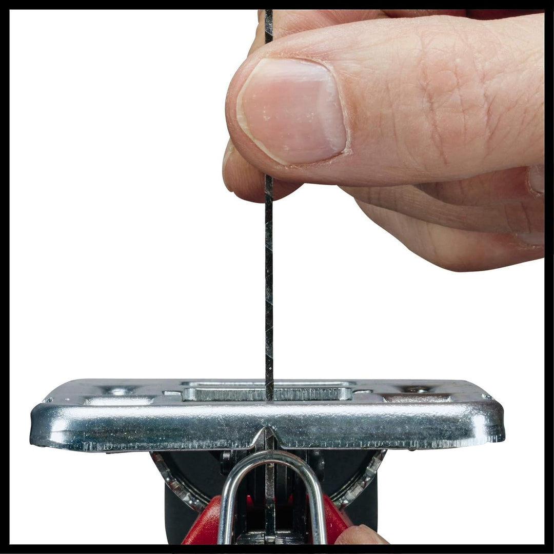 Einhell Stichsäge TC-JS 80/1 (550 W, Hubzahl 1000-3000 min-1, Drehzahlelektronik, 4-stufiger Pendelh