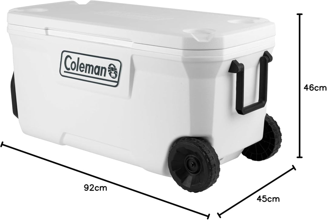 Coleman Marine Xtreme 100QT Super grosse Kühlbox | 94L Hochleistungs-Eisbox | komplette PU-Schaum-Is