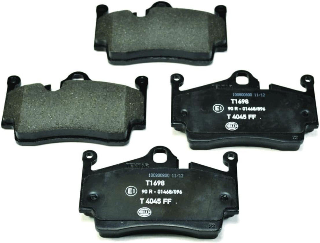 HELLA PAGID 8DB 355 013-311 Bremsbelagsatz - T1698 - Dicke/Stärke: 15.5mm - Bremssystem: Brembo - fü