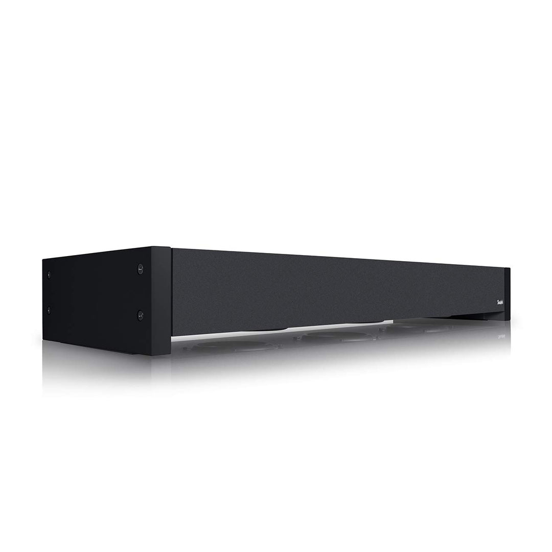 Teufel Flach Subwoofer T 4000 - Platzsparende Wireless Subwoofer, Bassreflex - schwarz, schwarz