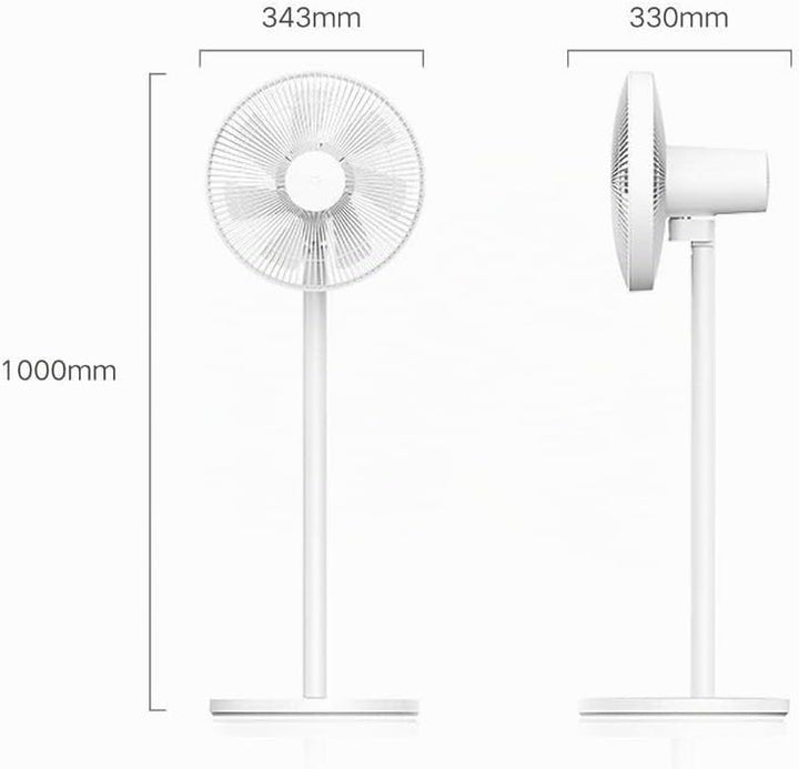 Xiaomi Mi Smart Standing Fan 2 Lite Tisch- & Standventilator mit optionaler iOS/Android Mi Home Appa
