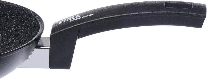 Alluflon Bratpfanne antihaft Etnea Ø 24 cm schwarz Standard 24cm, Standard 24cm