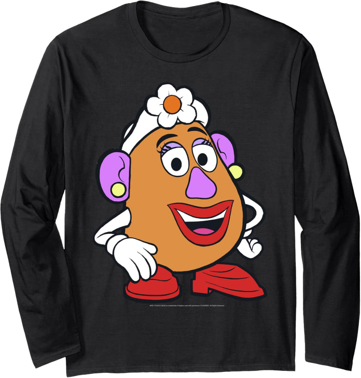 Disney Pixar Toy Story Mrs. Potato Head Big Portrait Langarmshirt