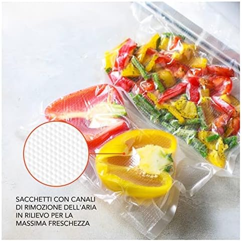 Sofidream Vakuumbeutel für Lebensmittel – 100 geprägte Umschläge x Sous Vide, Rezeptbuch eBook und P