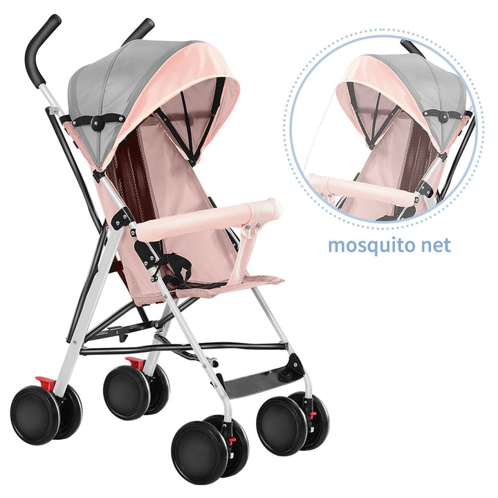 Leichter Kinderwagen, bis zu 30 kg, grosser Korb, schnelles Klappsystem, geräumiger Sitz, doppelte B
