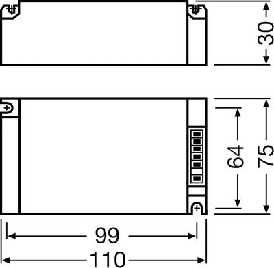 Osram EVG Vorschaltgerät PTi 35 Watt 220-240 Volt Einbaugerät S für CDM / HCI / HQI