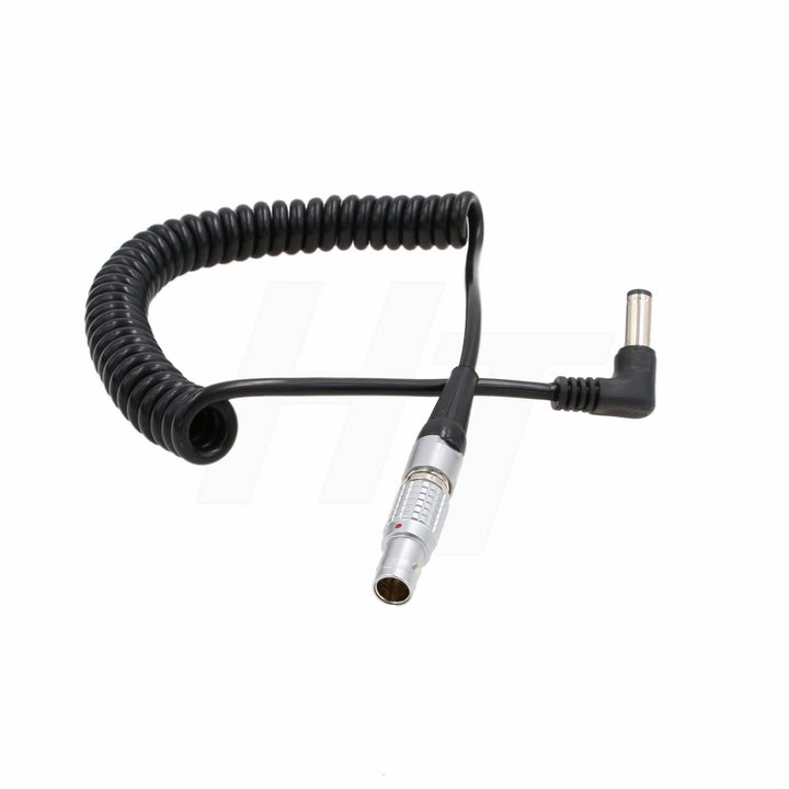 HangTon Follow Focus Motor Spiralkabel Stromkabel DC Barrel auf 6 Pin für DJI RS2 Gimbal Wireless Le