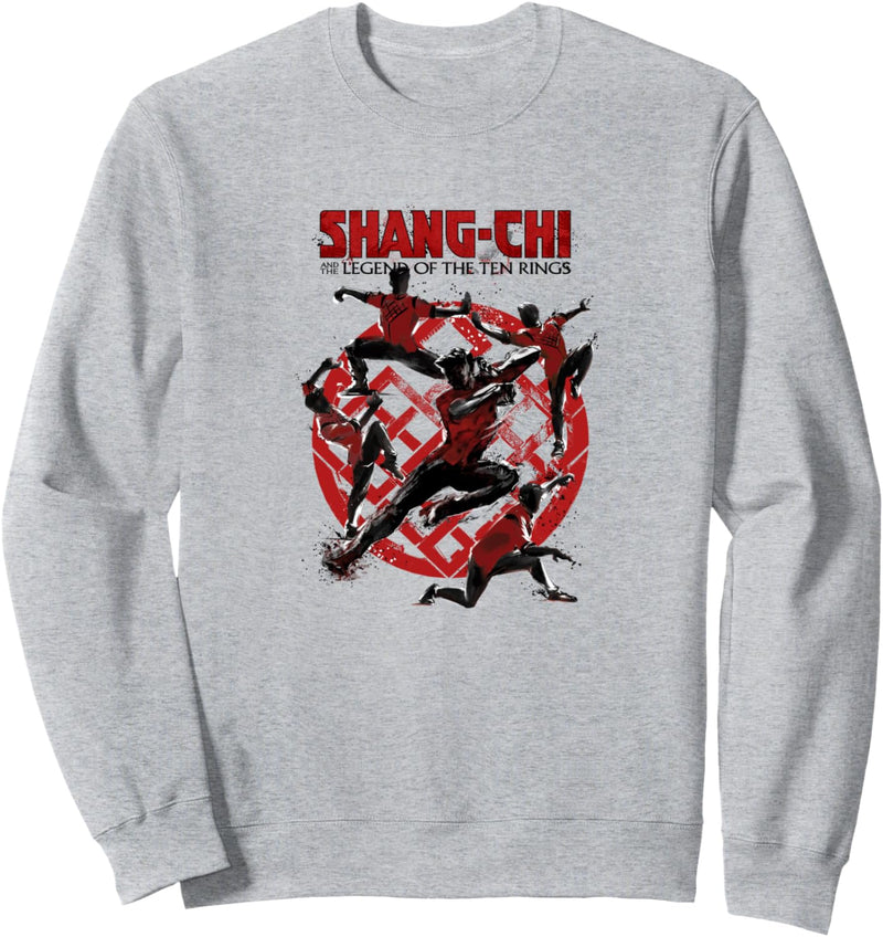 Marvel Shang-Chi Poses Logo Sweatshirt