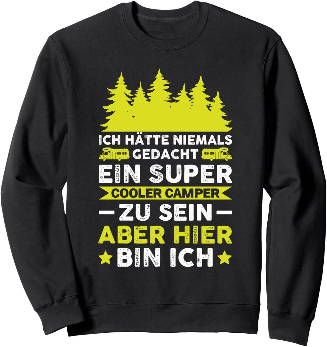 Camping Camper Wohnwagen Sweatshirt