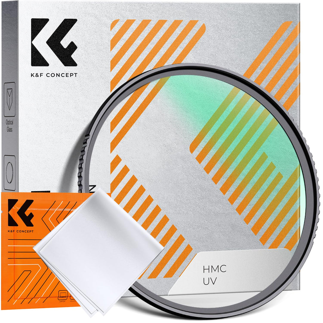 K&F CONCEPT K-Serie 72MM MCUV Pro UV-Filter Slim MC UV Schutzfilter Ultraviolett-Filter 72 mm UV, 72