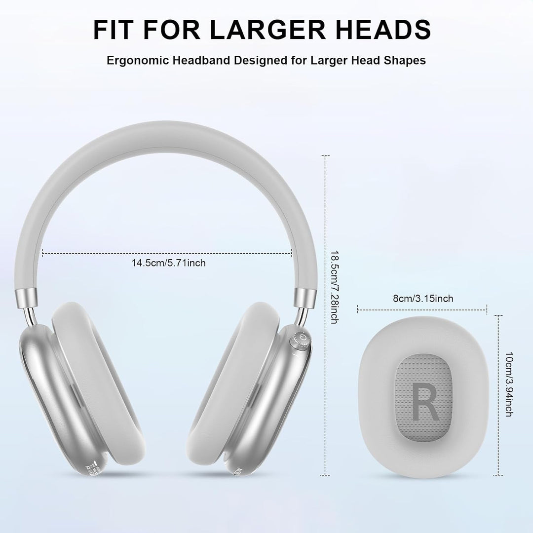 NC95 Kopfhörer Kabellos Bluetooth 6.0,Hybrid Noise Cancelling Kopfhörer mit Drehknopf,65+ Stunden Sp