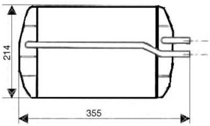 NRF 53633 Wärmetauscher, Innenraumheizung