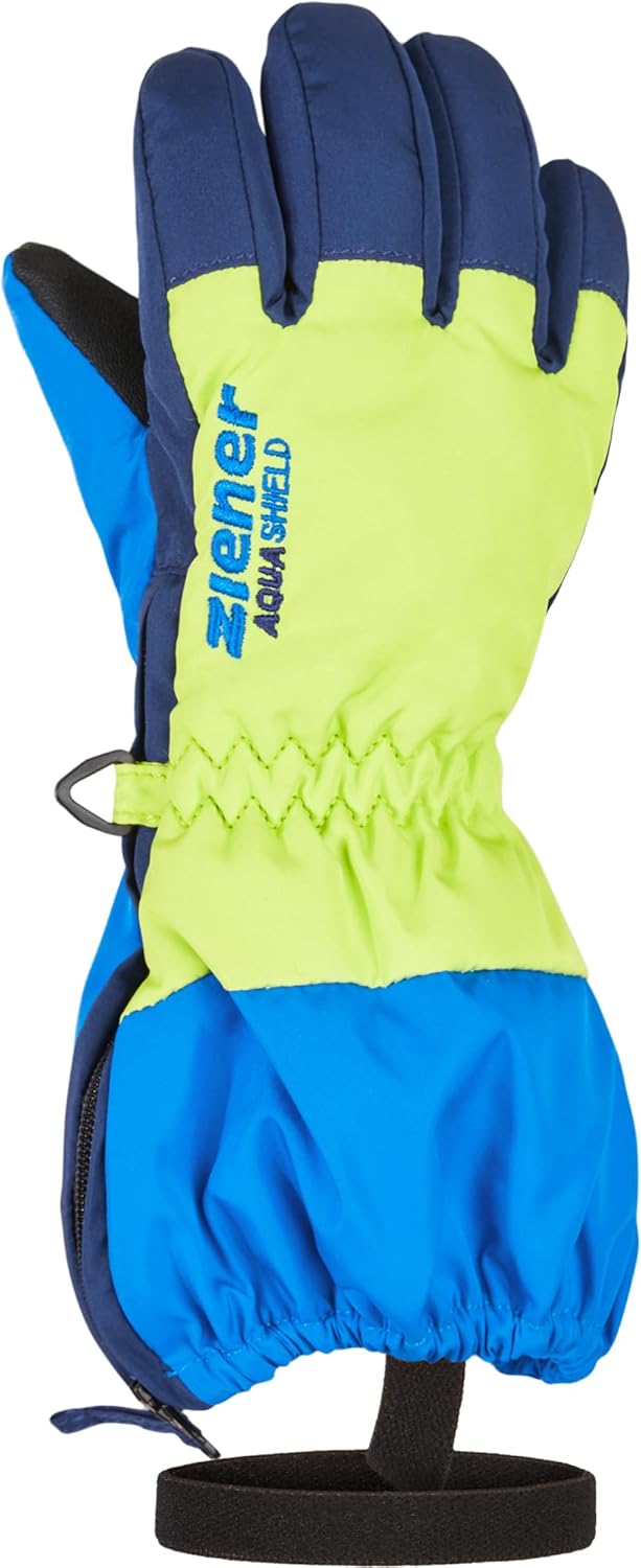 Ziener Baby LEVIO AS Minis glove Ski-Handschuhe/Wintersport | wasserdicht, atmungsaktiv, Dark Purple