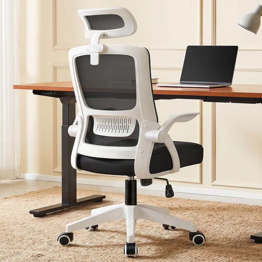 ALFORDSON Bürostuhl Chefsessel Netzstuhl ergonomisch Schreibtischstuhl Wippfunktion höhenverstellbar
